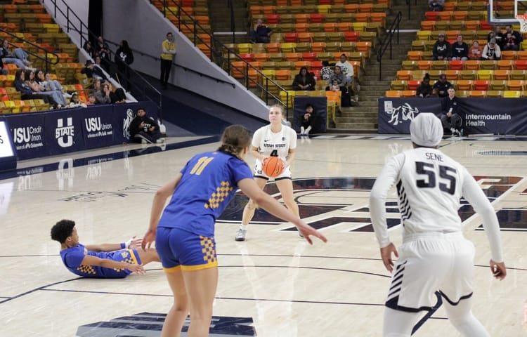 WBB Review: Utah State Undone, Again, By Slow Start