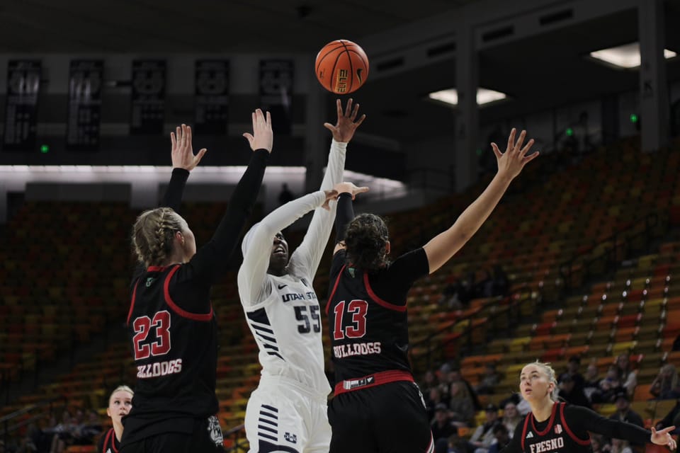 WBB Review: Aggies Fall Just Short In Overtime Loss To Fresno State