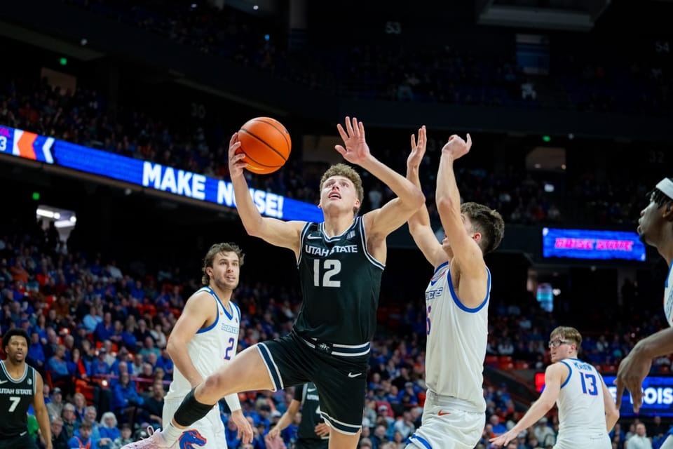 MBB Game Notebook: Aggies Manhandled In Loss At Boise State