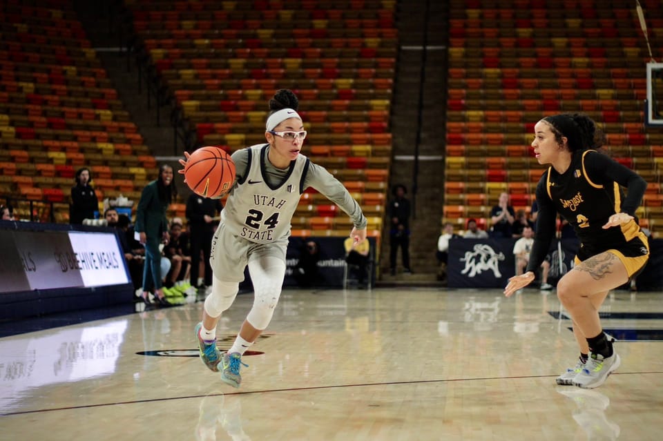 WBB Review: Utah State Breaks Out The Brooms