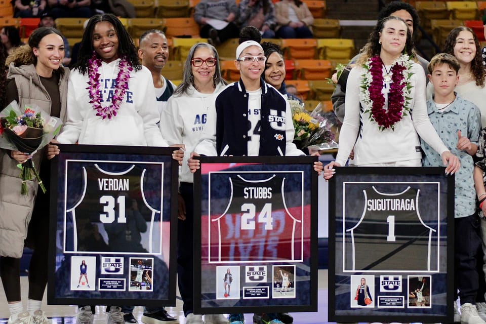 WBB Review: Utah State Topples Nevada For Senior Day Victory