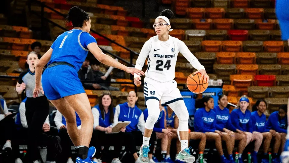 WBB Preview: Utah State And Air Force Square Off In MWC Tournament